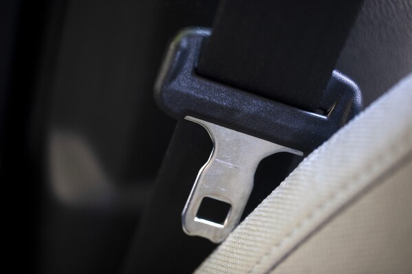 Seat belt rear passenger hot sale